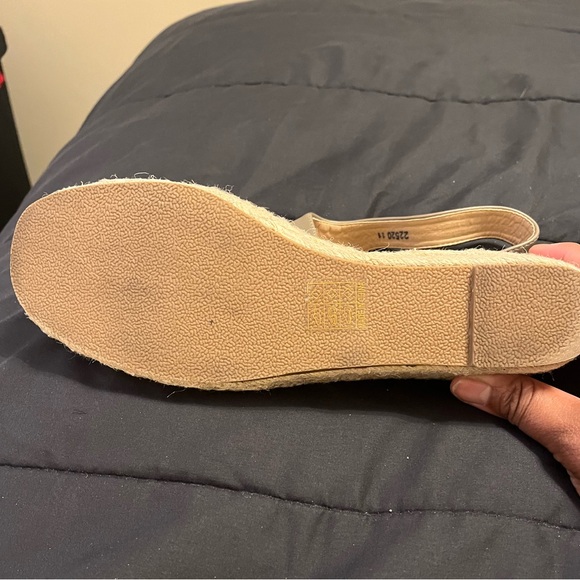 Journee Collection Taupe Wedge Espadrilles - Picture 10 of 12